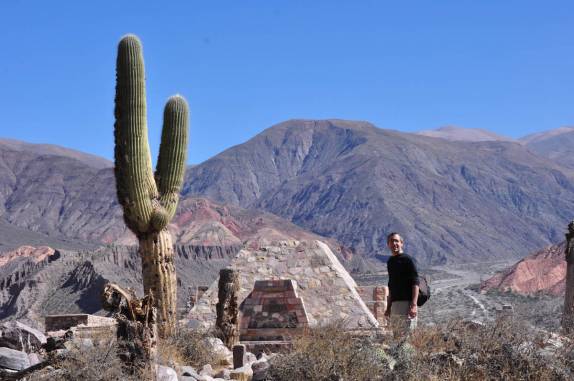 Explorando El Pucará, em Tilcara, na Quebrada Humahuaca - Argentina